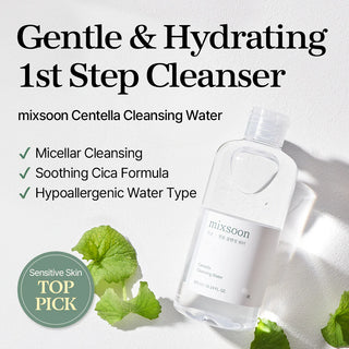 mixsoon - Centella Cleansing Water, 300 ml