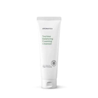 AROMATICA Tea Tree Balancing Foaming Cleanser, 180 g