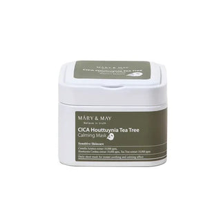 Mary & May Cica Houttuynia Tea Tree Calming Mask, 30 masker