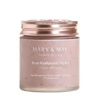 Mary & May Rose Hyaluronic Hydra Wash Off Mask Pack, 125 g
