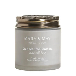 Mary & May Cica Tea Tree Soothing Wash Off Mask Pack, 125 g