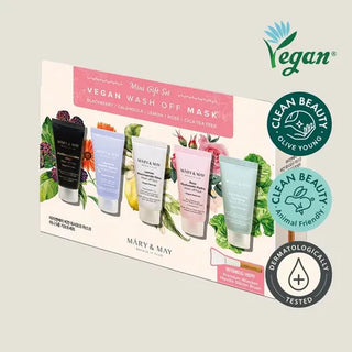 Mary & May Vegan Wash Off Mask Mini Gift Sæt, 5 stk