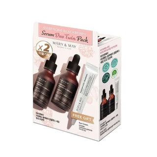 Mary & May Idebenone Blackberry Serum Duo Twin Pack, 3 stk
