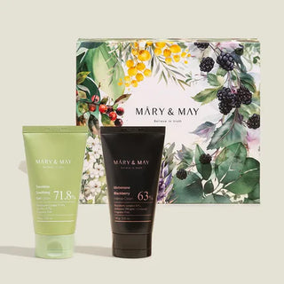 Mary & May Soothing Gel Cream + Idebenone Blackberry Cream Duo Sæt, 2 stk