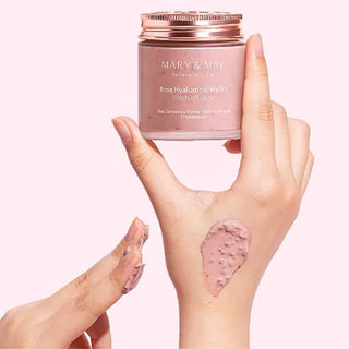 Mary & May Rose Hyaluronic Hydra Wash Off Mask Pack, 125 g