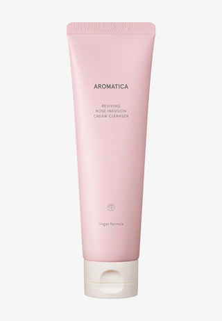 AROMATICA Reviving Rose Infusion Cream Cleanser, 145 g