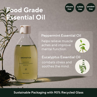 AROMATICA Awakening Body Oil Peppermint & Eucalyptus, 100 ml