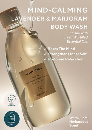AROMATICA Serene Body Oil Lavender & Marjoram, 100 ml