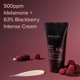Mary & May Idebenone Blackberry Intense Cream Tube, 100 g