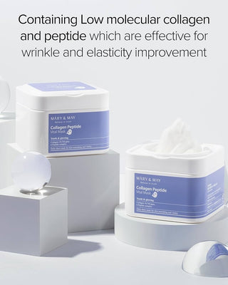 Mary & May Collagen Peptide Vital Mask, 30 masker
