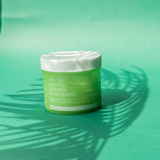 NEOGEN Dermalogy Green Tea Moist PHA Gauze Peeling, 30 masker