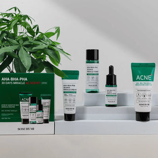 SOME BY MI AHA, BHA, PHA 30 Days Miracle AC SOS Kit, 4 stk