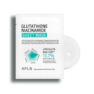 APLB Tranexamic Acid Niacinamide Sheet Mask sæt, 25ml x 10 Sheets