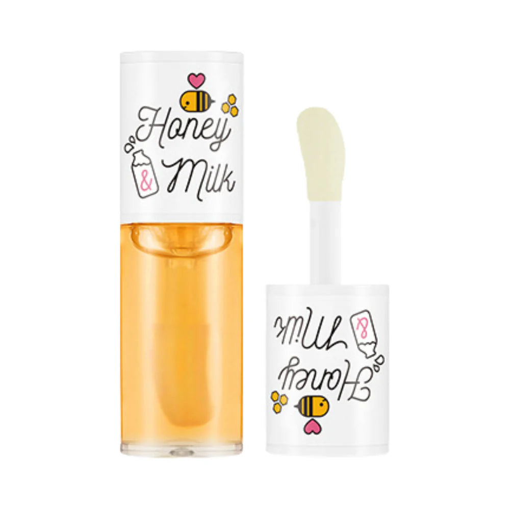 A'PIEU Honey & Milk Lip Oil Light, Peach