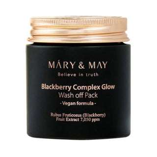 Mary & May Blackberry Complex Glow Wash Off Pack, 125 g