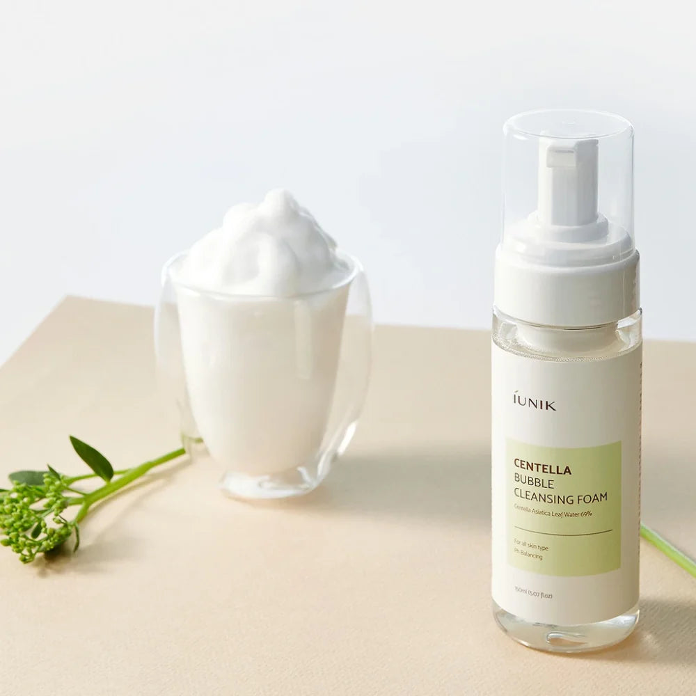iUNIK Centella Bubble Cleansing Foam, 150 ml