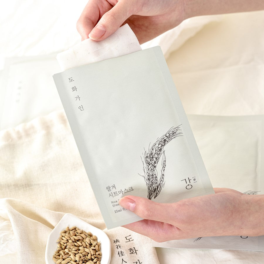 Rice Bran Sheet Mask 25ml x 1 sheet