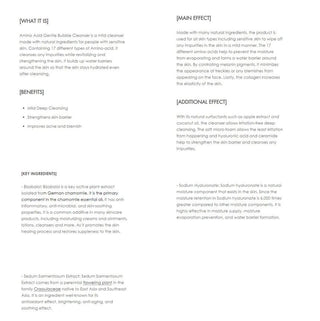 Dr. Althea Amino Acid Gentle Bubble Cleanser, 140 ml