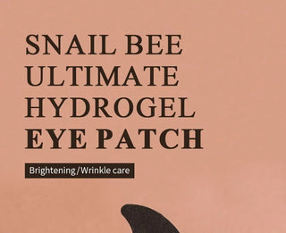 Benton Snail Bee Ultimate Hydrogel Eye Patch, 60 patches