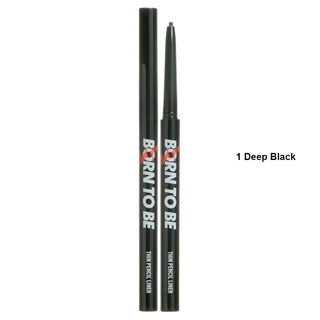 A'PIEU Born To Be Madproof Thin Pencil Liner, Deep Black