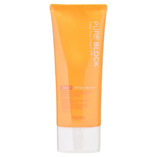 A'PIEU Pure Block Natural Daily Sun Cream EX, EX - 100ml (SPF50)