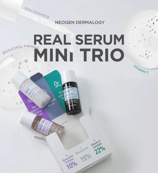 NEOGEN Dermalogy Real Serum Trio Mini Sæt, 3 stk