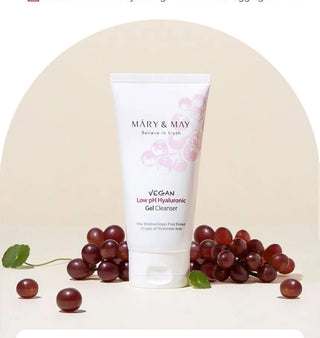Mary & May Vegan Low pH Hyaluronic Gel Cleanser, 150 ml