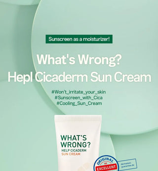 FRUDIA What's Wrong Help Cicaderm Sun Cream, 50g