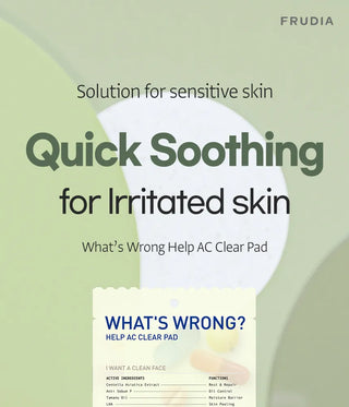 FRUDIA What's Wrong Help AC Clear Pad, 50 stk