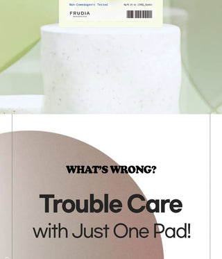 FRUDIA What's Wrong Help AC Clear Pad, 50 stk