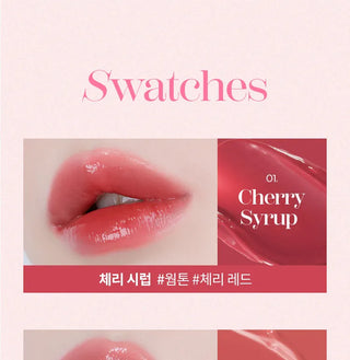A'PIEU Juicy-Pang Dewy Glow Tint Mini, Cherry Syrup