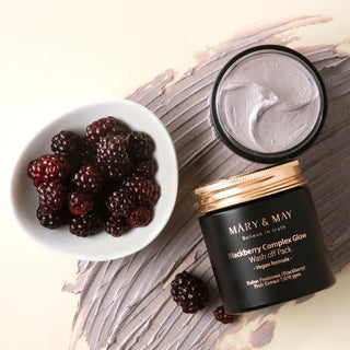 Mary & May Blackberry Complex Glow Wash Off Pack, 125 g