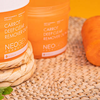 NEOGEN Dermalogy Carrot Deep Clear Remover Oil Pad, 60 masker