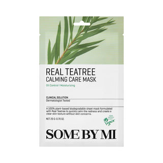 SOME BY MI Real Care Mask, Teatree Calming, 1 stk