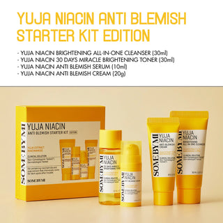 SOME BY MI Yuja Niacin Anti Blemish Starter Kit, 4 stk
