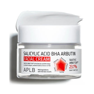 APLB Salicylic Acid BHA Arbutin Facial Cream, 55ml