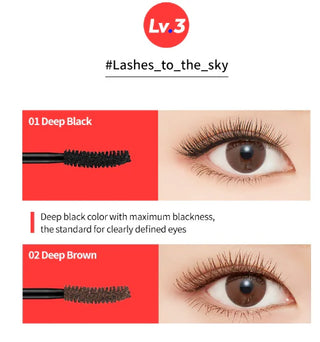 A'PIEU Born To Be Madproof Mascara Lv.3, Deep Black