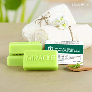 SOME BY MI AHA, BHA, PHA 30 Days Miracle Cleansing Bar 1pc, 106 g