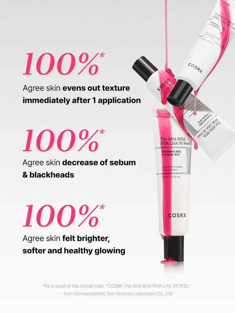 The AHA BHA PHA LHA 35 Peel, 30 ml