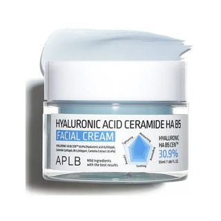 APLB Hyaluronic Acid Ceramide HA B5 Facial Cream, 55ml