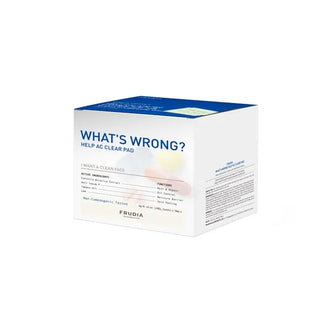 FRUDIA What's Wrong Help AC Clear Pad, 50 stk