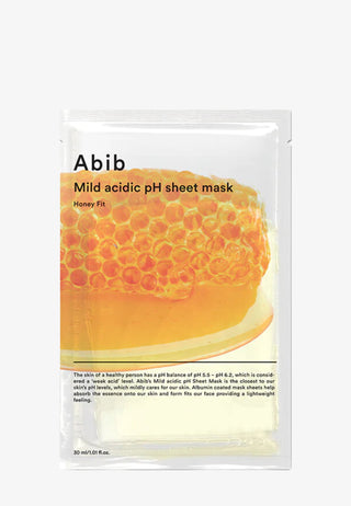 Abib Mild Acidic pH Sheet Mask, Honey Fit, 1 stk
