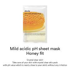 Abib Mild Acidic pH Sheet Mask, Honey Fit, 1 stk