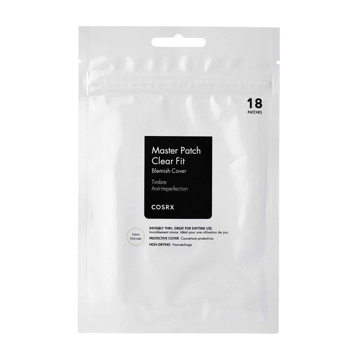 COSRX Master Patch Clear Fit, 18 stk