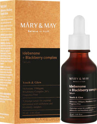 Mary & May Idebenone + Blackberry Complex Serum, 30 ml