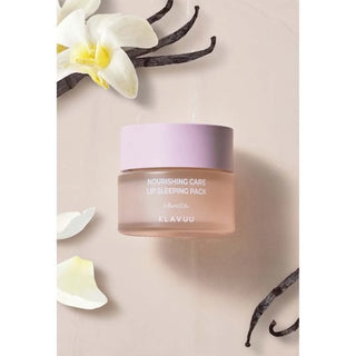 KLAVUU Nourishing Care Lip Sleeping Pack, Vanilla, 20 g
