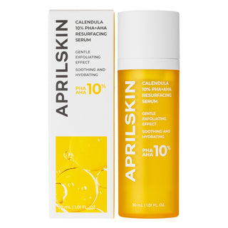 APRILSKIN Calendula 10% PHA + AHA Resurfacing Serum, 30 ml