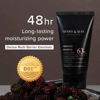 Mary & May Idebenone Blackberry Intense Cream Tube, 100 g