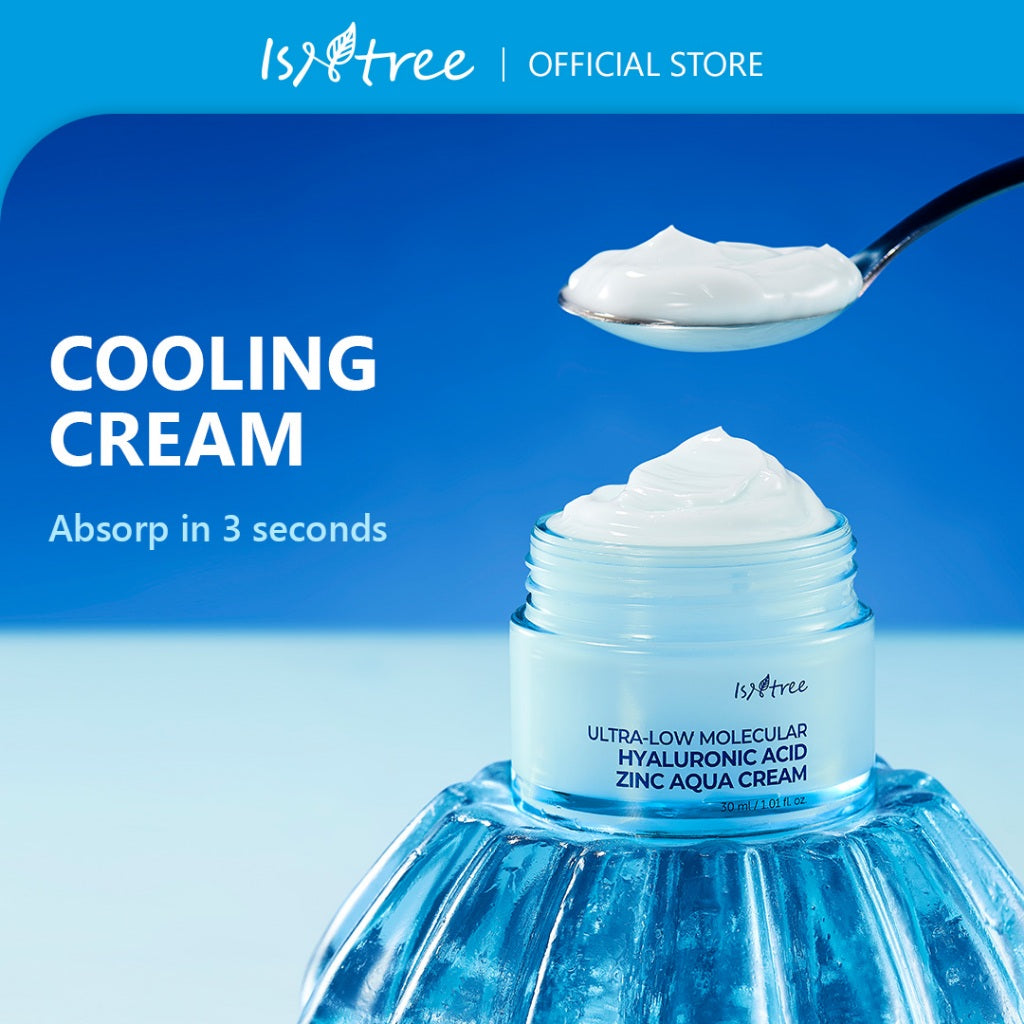 Ultra-Low Molecular Hyaluronic Acid Zinc Aqua Cream 80ml