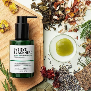 SOME BY MI Bye Bye Blackhead 30 Days Miracle Green Tea Tox Bubble Cleanser, 120 g